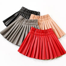 Load image into Gallery viewer, Girly Faux Leather Skirt