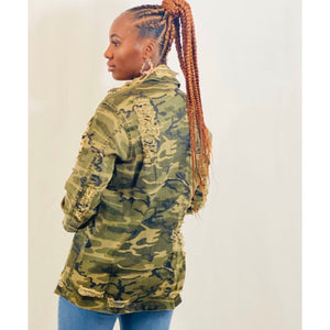 "Amy" Camo Jacket