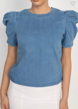 Load image into Gallery viewer, High Maintenance Denim Top