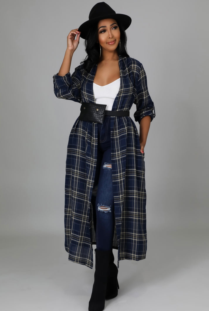 Plaid Me Cardigan